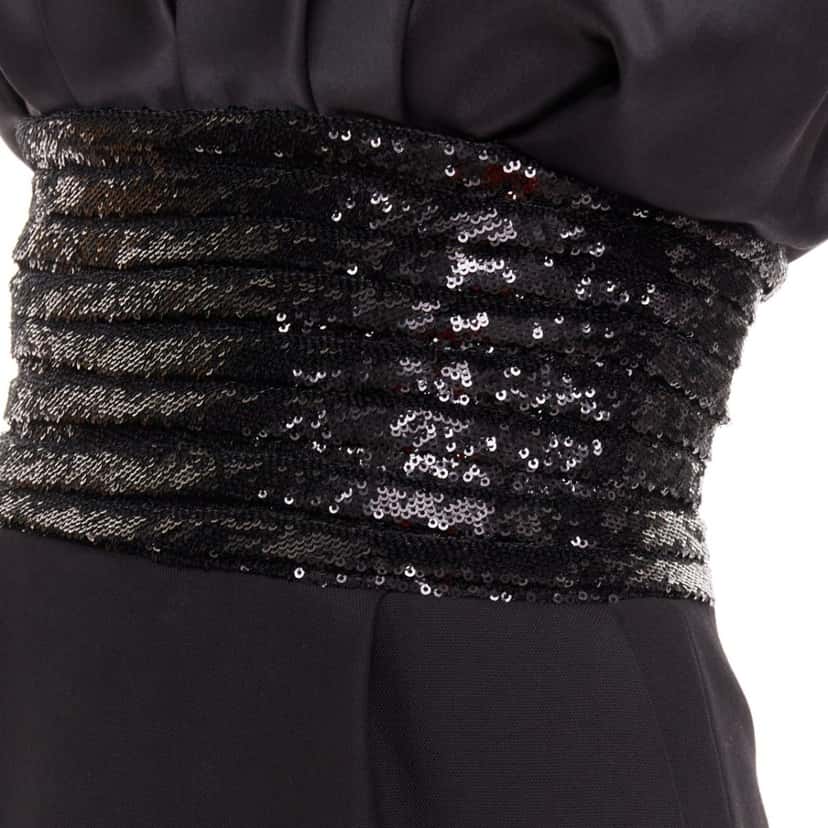 Alexandre Vauthier Dress Black Very good condition - Back View