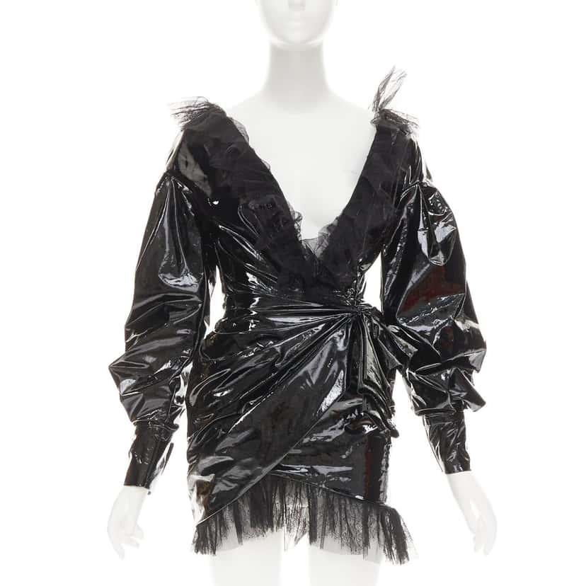 Alexandre Vauthier Dress Black Fair condition - Front View