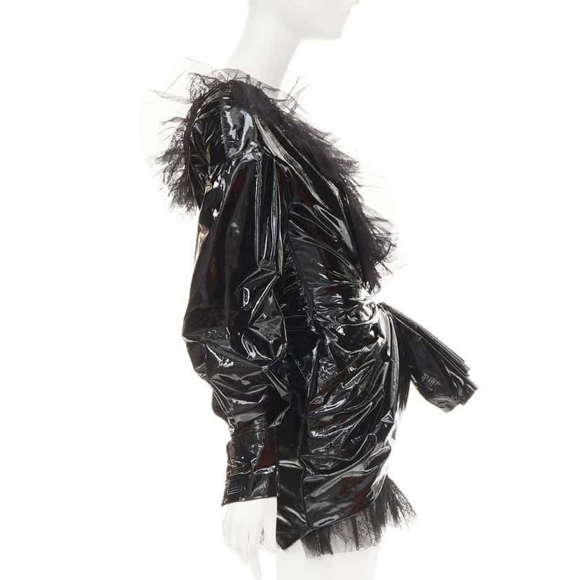 Alexandre Vauthier Dress Black Fair condition - Model View
