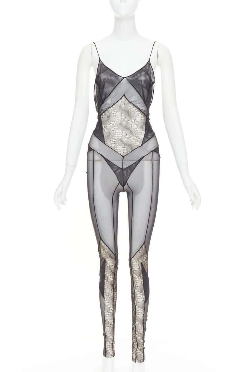 Alexandre Vauthier Jumpsuit Black Very good condition - Front View