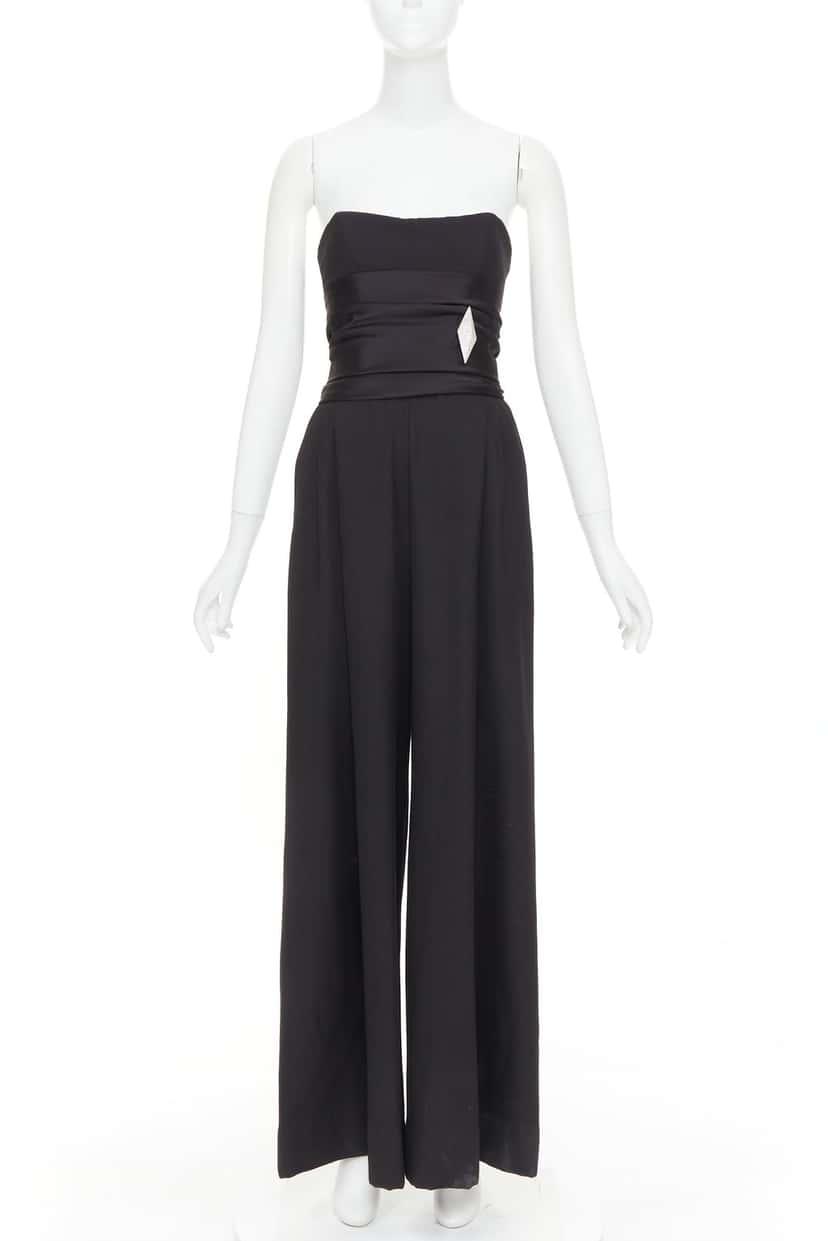 Alexandre Vauthier Jumpsuit Black Good condition - Front View
