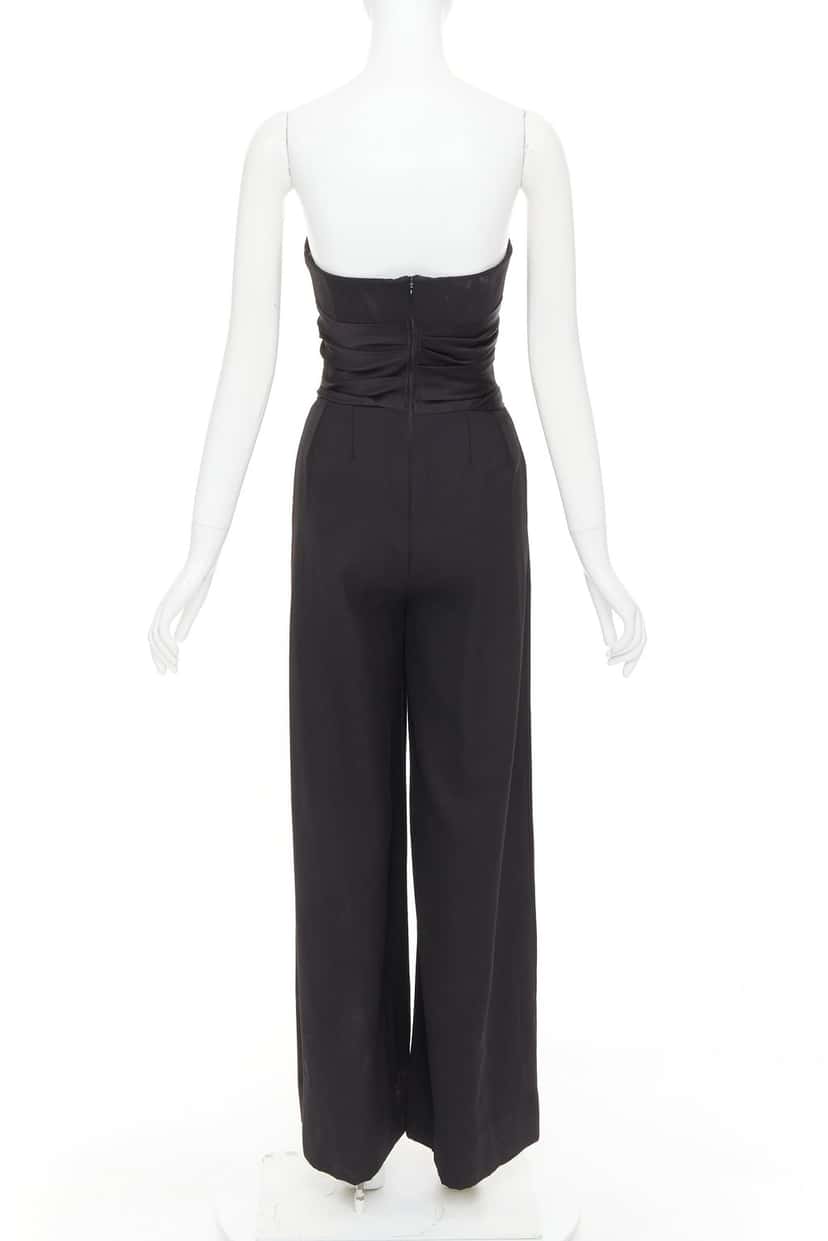 Alexandre Vauthier Jumpsuit Black Good condition - Box View
