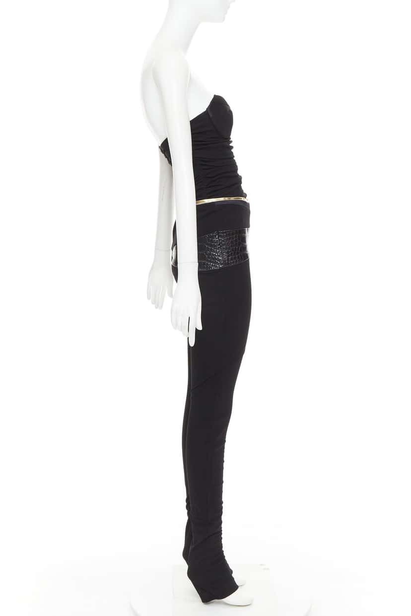 Alexandre Vauthier Jumpsuit Black Very good condition - Model View