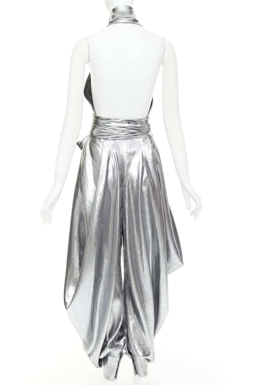 Alexandre Vauthier Jumpsuit Silver Good condition - Model View