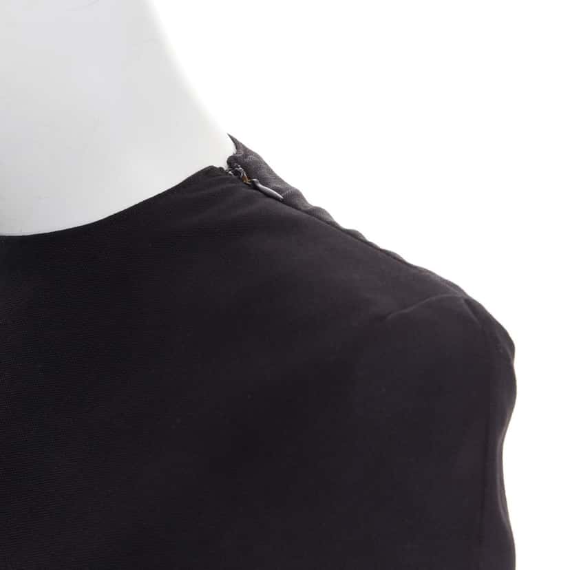 Alexandre Vauthier Top Black Viscose Very good condition - Back View