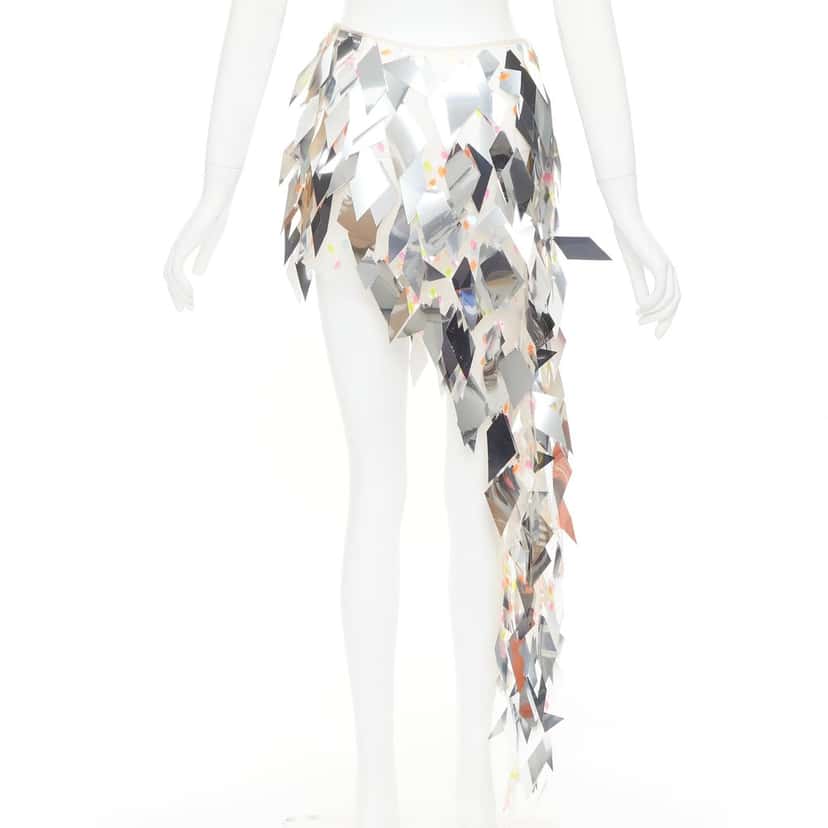 Alexandre Vauthier Skirt Silver Good condition - Box View