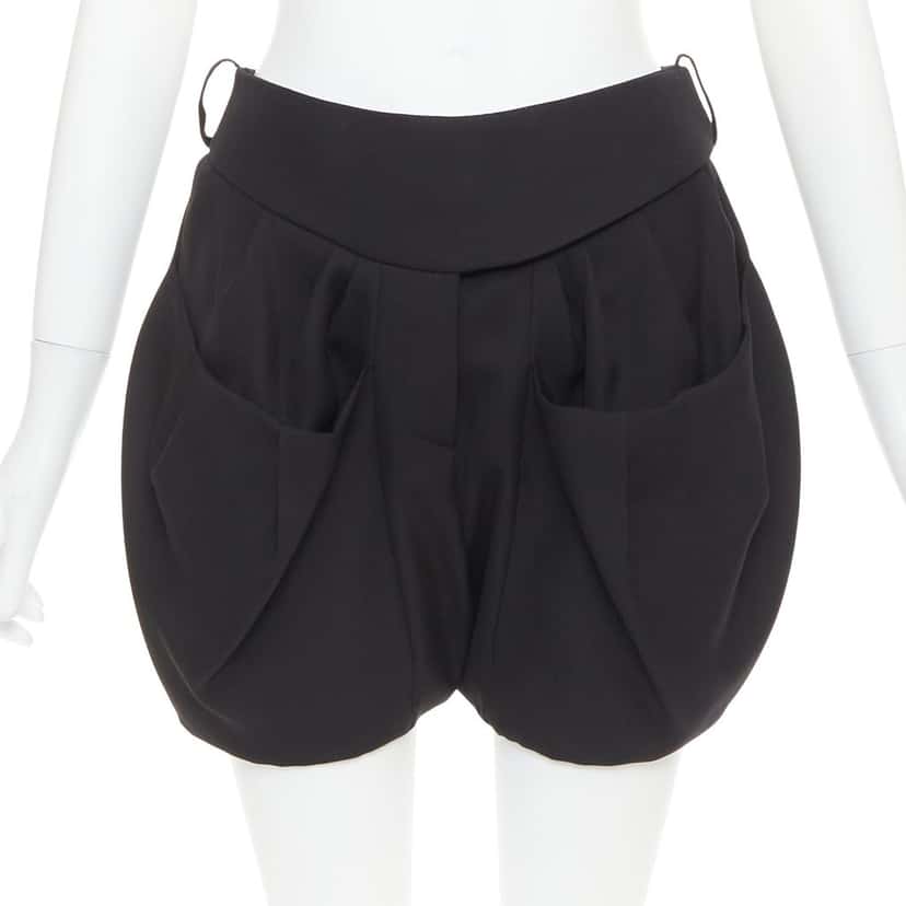 Alexandre Vauthier Shorts Black Very good condition - Front View