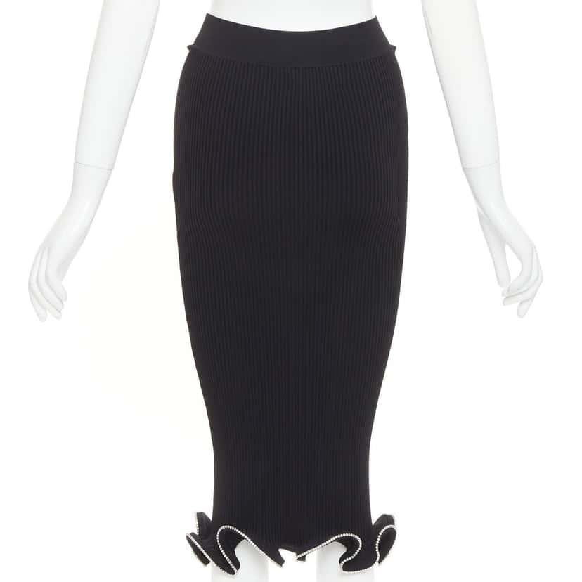 Alexandre Vauthier Skirt Black Polyester Very good condition - Box View