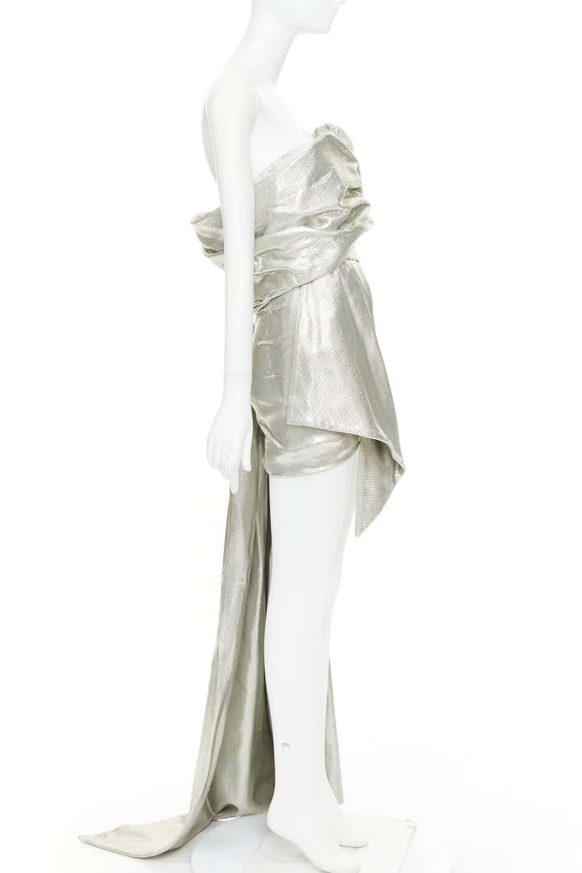 Alexandre Vauthier Dress Green Good condition - Model View