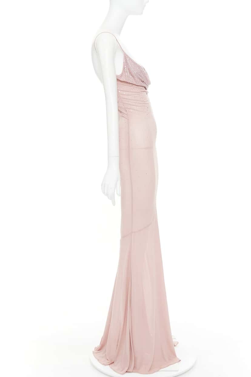 Alexandre Vauthier Dress Pink Fair condition - Model View