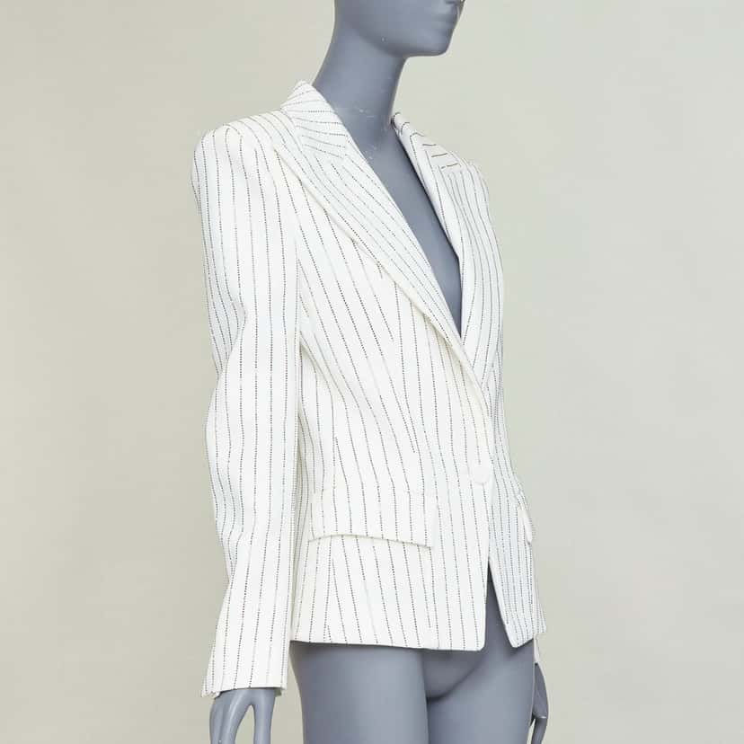 Alexandre Vauthier Jacket White Polyester Very good condition - Model View