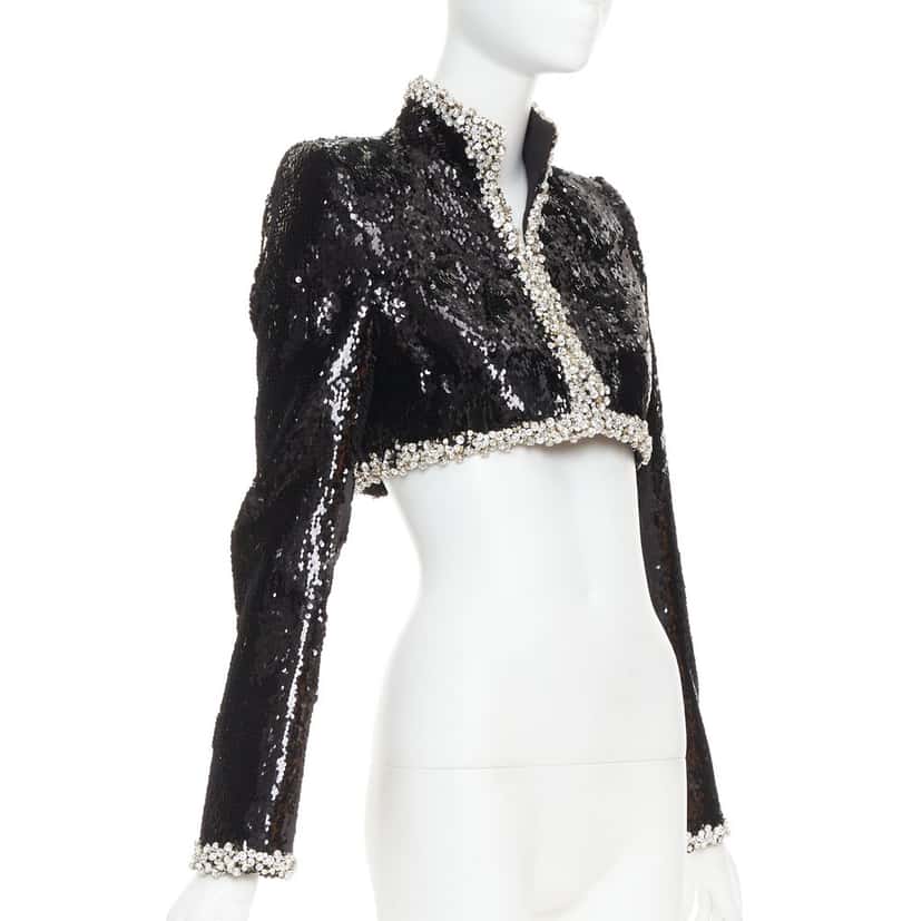 Alexandre Vauthier Jacket Black Polyester Very good condition - Model View