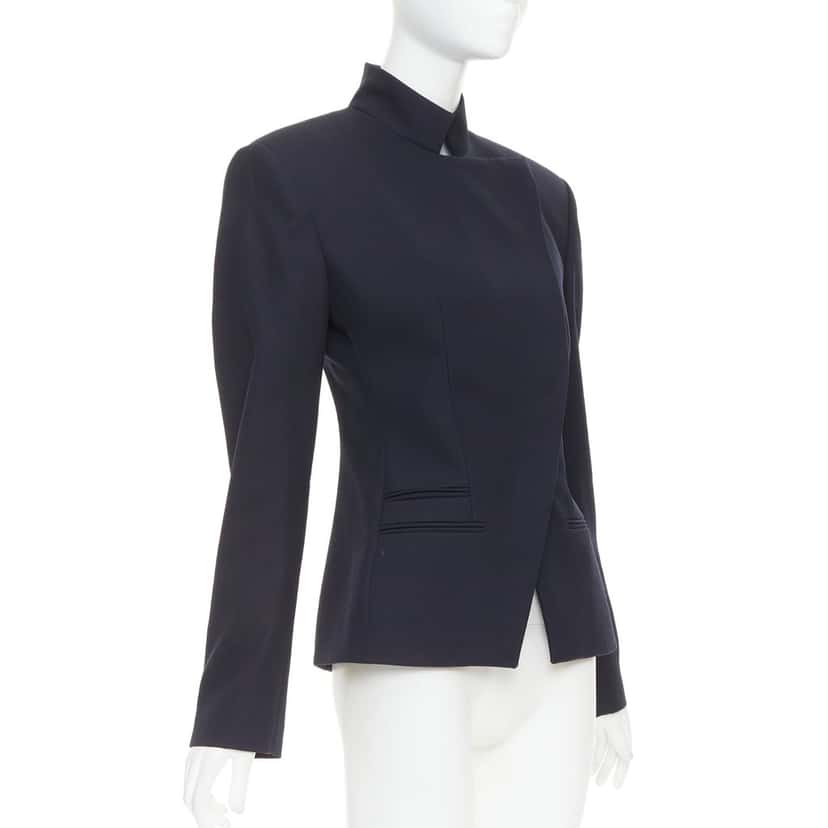 Alexandre Vauthier Jacket Navy Wool Very good condition - Model View