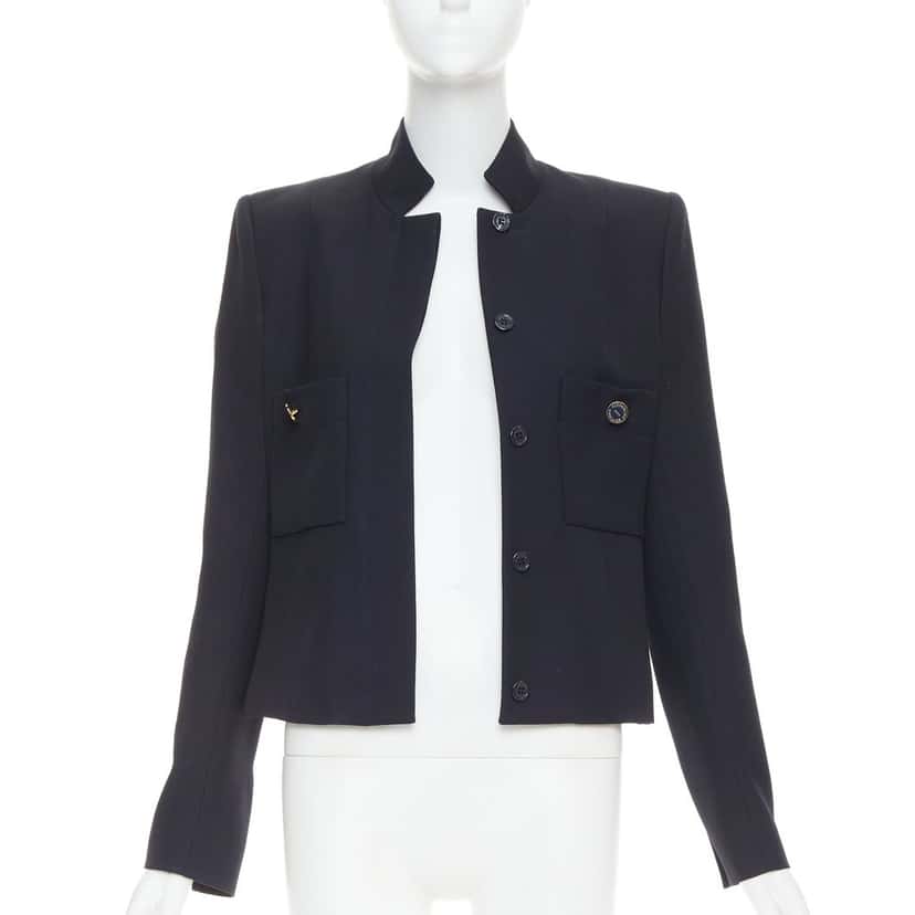 Alexandre Vauthier Jacket Navy Wool Very good condition - Inside View