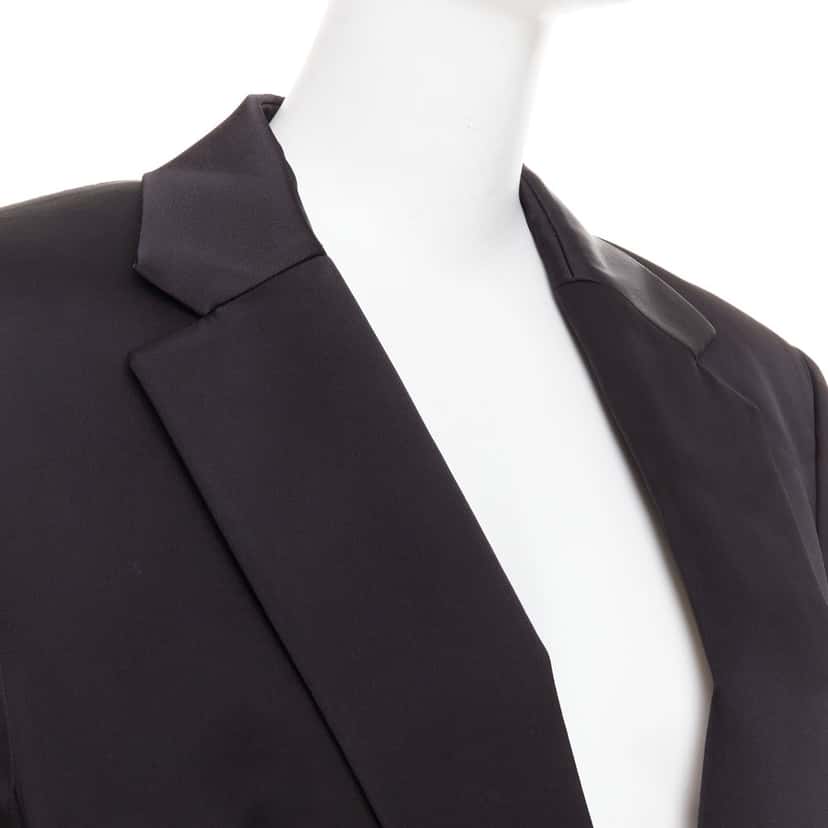 Alexandre Vauthier Jacket Black Viscose Never worn, with tag - Back View