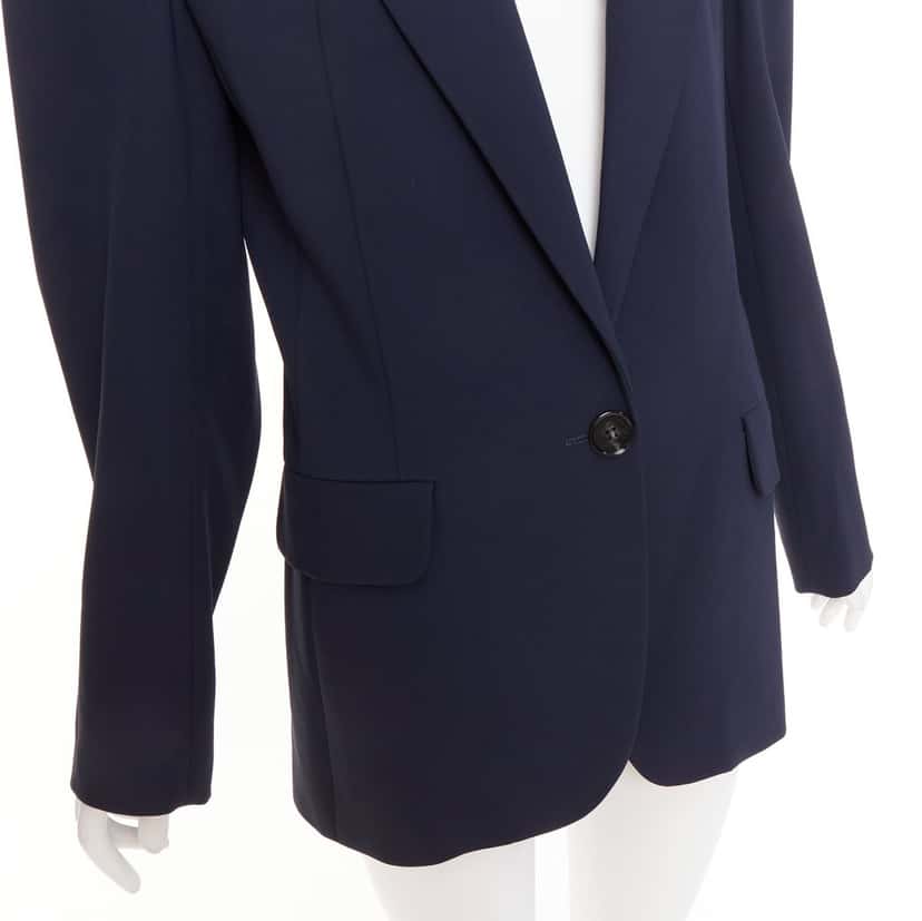 Alexandre Vauthier Jacket Navy Wool Very good condition - Back View