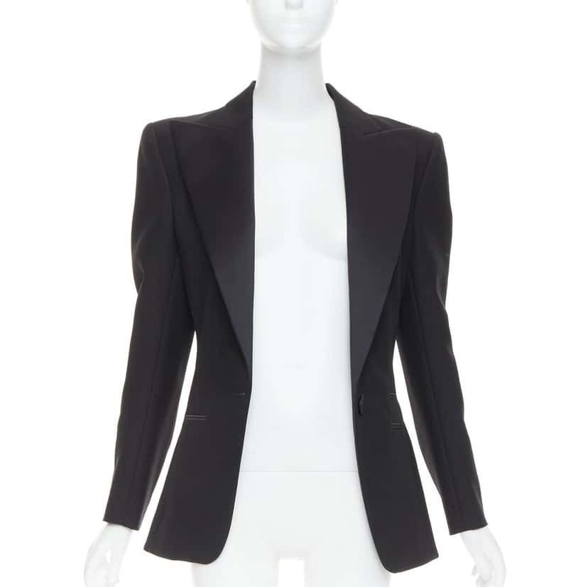 Alexandre Vauthier Jacket Black Wool Very good condition - Inside View