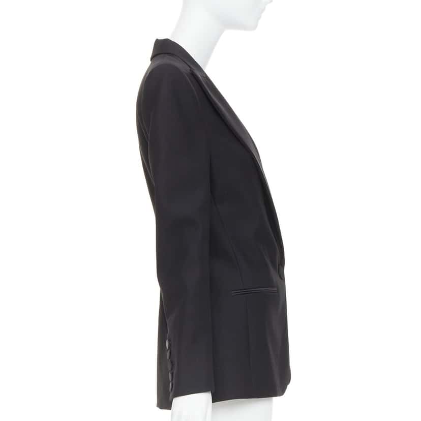 Alexandre Vauthier Jacket Black Wool Very good condition - Box View