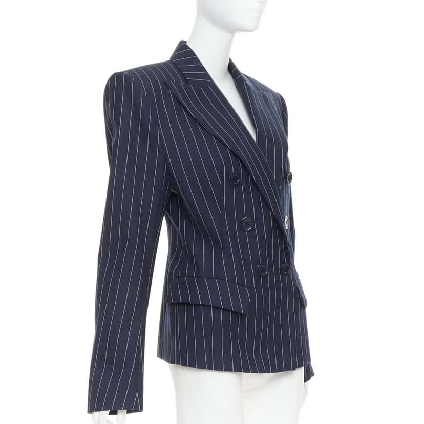 Alexandre Vauthier Jacket Navy Wool Very good condition - Model View