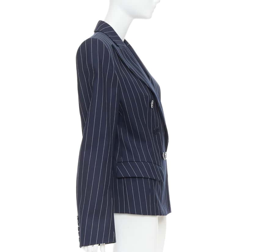 Alexandre Vauthier Jacket Navy Wool Very good condition - Box View