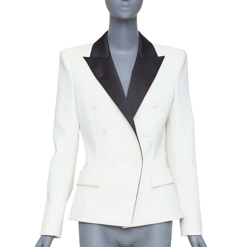 Alexandre Vauthier Jacket Ecru Fair condition - Front View