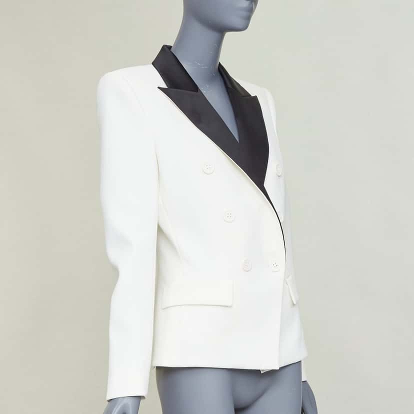 Alexandre Vauthier Jacket Ecru Fair condition - Model View