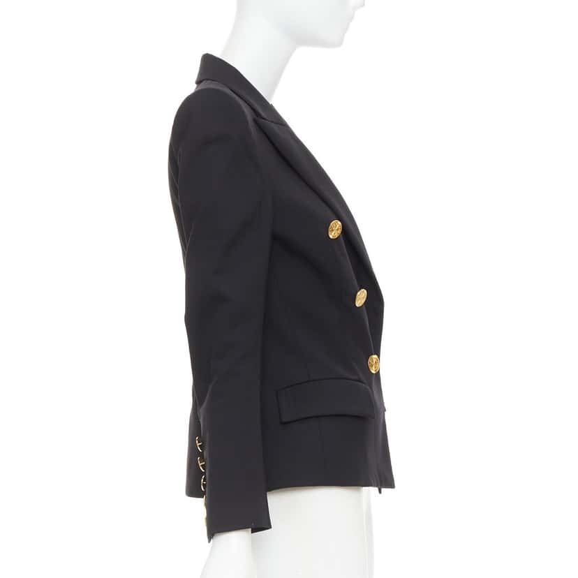 Alexandre Vauthier Jacket Black Wool Very good condition - Box View
