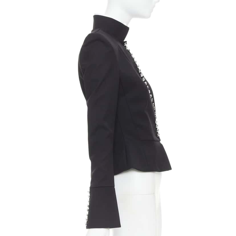 Alexandre Vauthier Jacket Black Wool Good condition - Box View