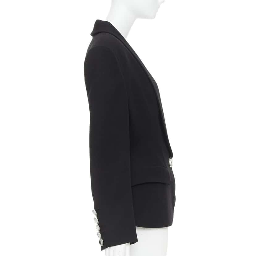 Alexandre Vauthier Jacket Black Wool Very good condition - Box View