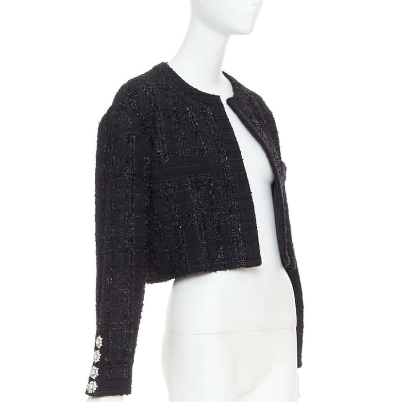 Alexandre Vauthier Jacket Black Tweed Very good condition - Inside View