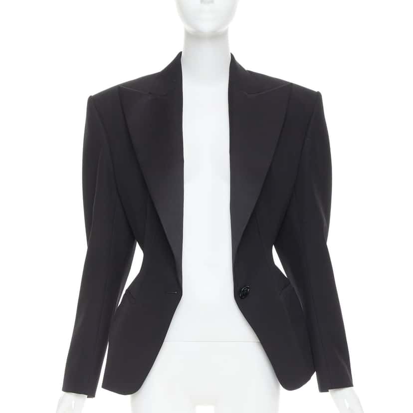 Alexandre Vauthier Jacket Black Wool Very good condition - Inside View