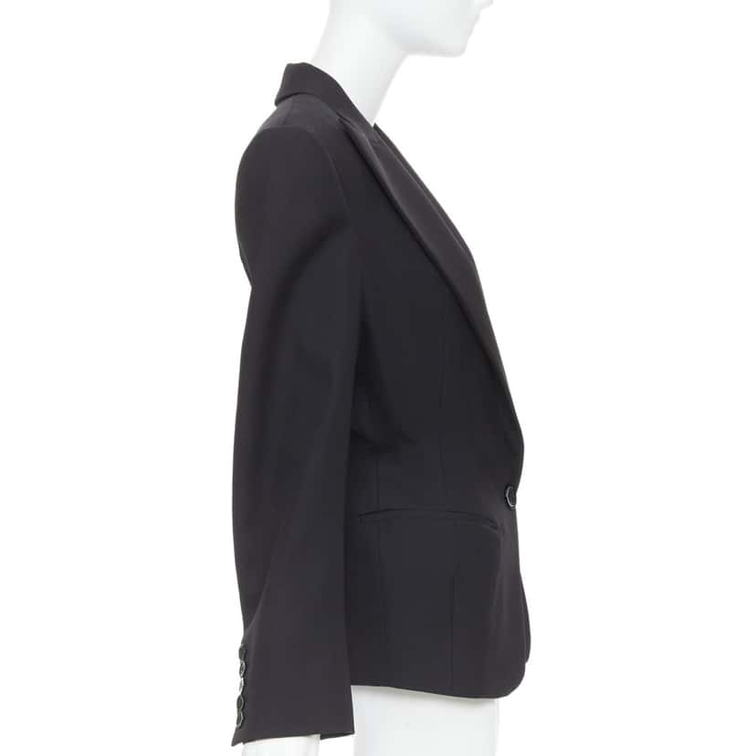 Alexandre Vauthier Jacket Black Wool Very good condition - Box View
