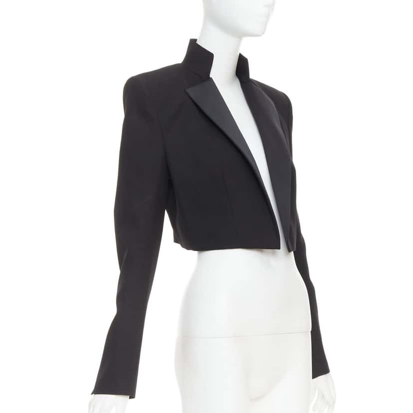 Alexandre Vauthier Jacket Black Wool Very good condition - Inside View