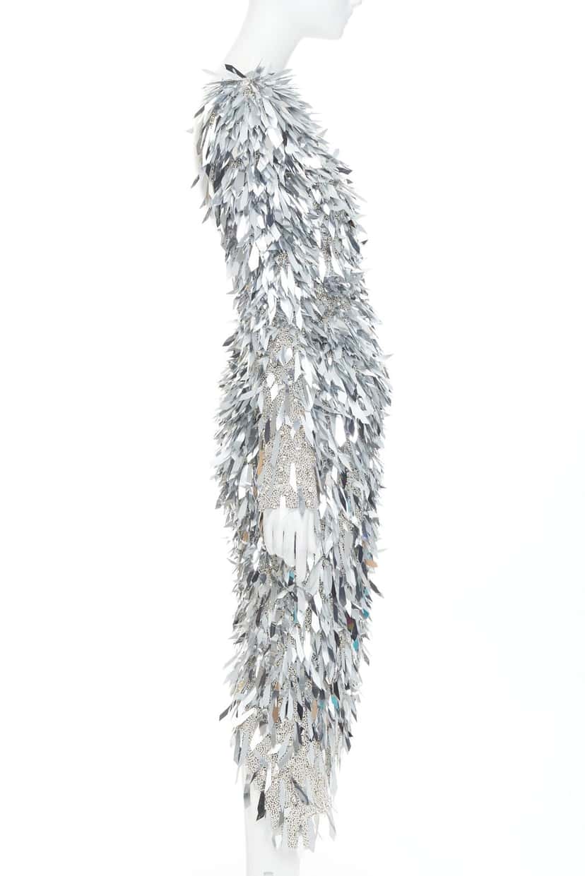 Alexandre Vauthier Dress Silver Polyester Very good condition - Model View