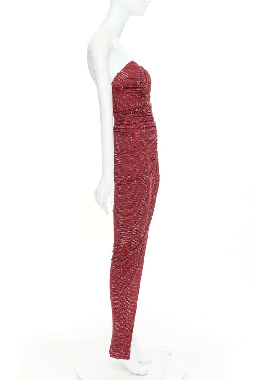 Alexandre Vauthier Dress Red Viscose Very good condition - Model View