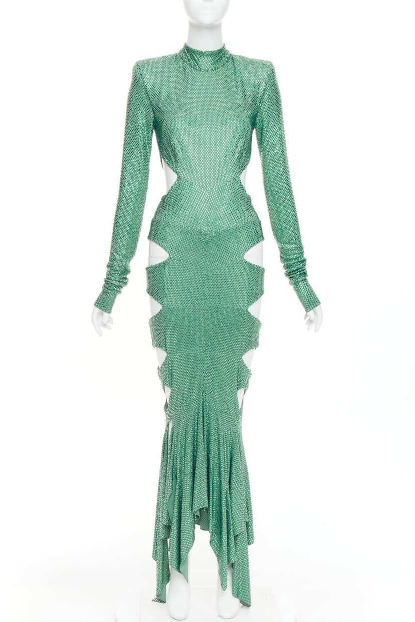 Alexandre Vauthier Dress Green Very good condition - Inside View