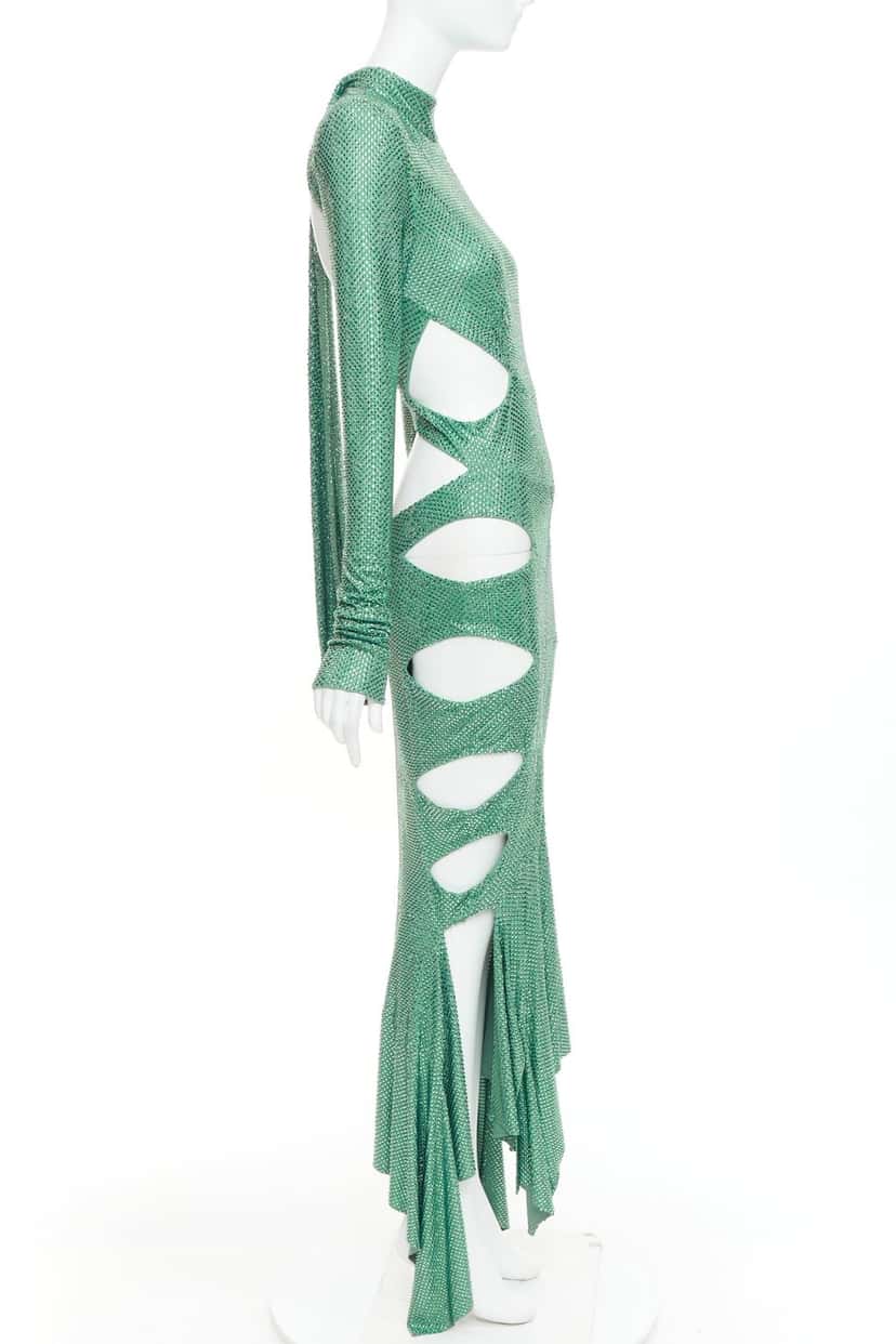 Alexandre Vauthier Dress Green Very good condition - Model View