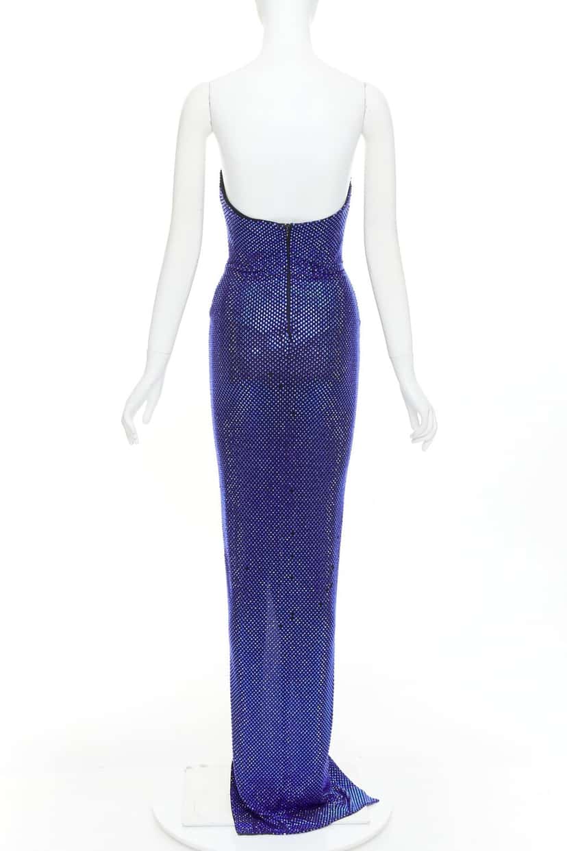 Alexandre Vauthier Dress Blue Good condition - Box View