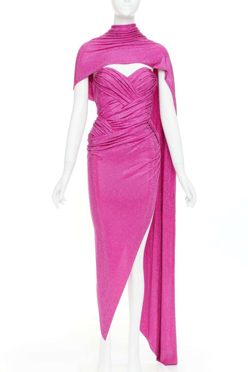 Alexandre Vauthier Natalie Ogg Pink Good condition - Front View