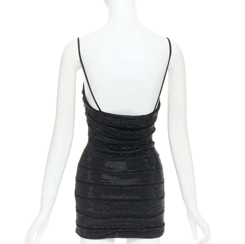 Alexandre Vauthier Dress Black Viscose Fair condition - Box View