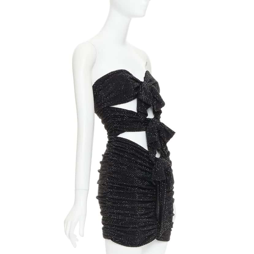 Alexandre Vauthier Dress Black Viscose Very good condition - Inside View