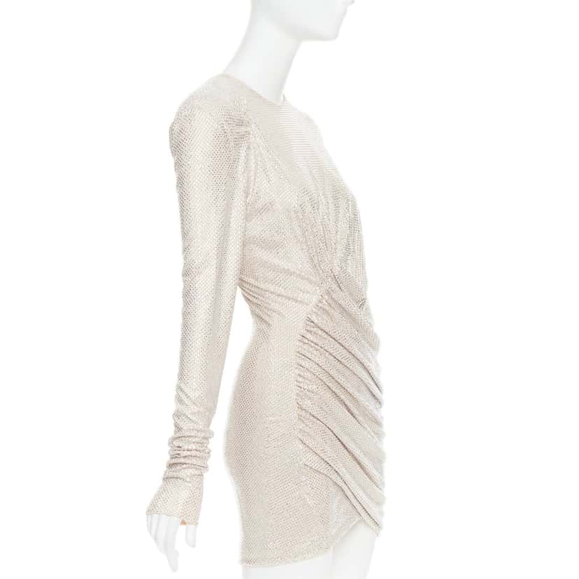 Alexandre Vauthier Dress Beige Viscose Very good condition - Inside View