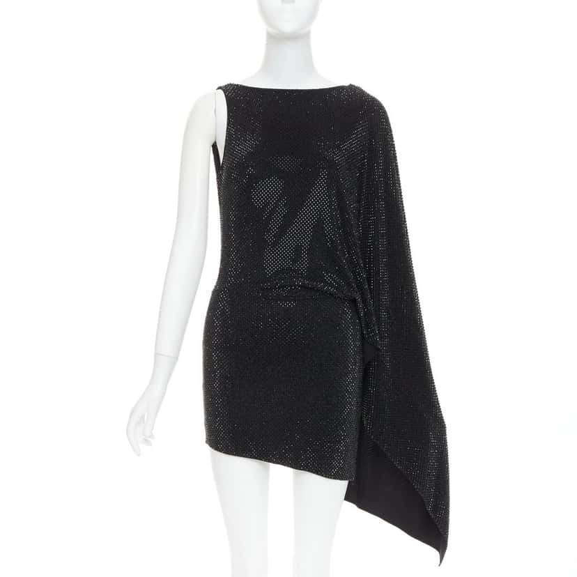 Alexandre Vauthier Dress Black Polyester Very good condition - Front View