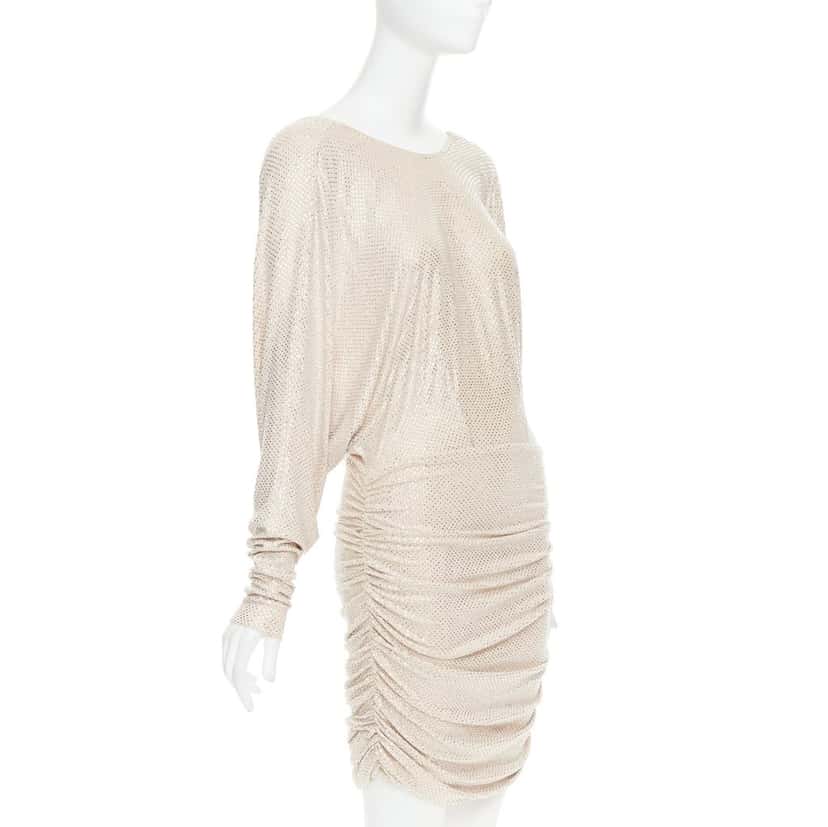 Alexandre Vauthier Dress Beige Viscose Very good condition - Inside View