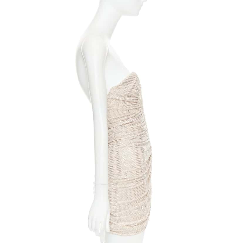 Alexandre Vauthier Dress Beige Viscose Very good condition - Model View