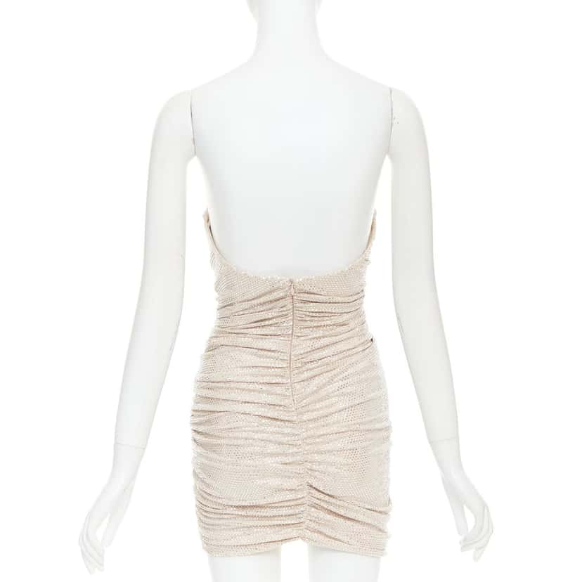 Alexandre Vauthier Dress Beige Viscose Very good condition - Box View