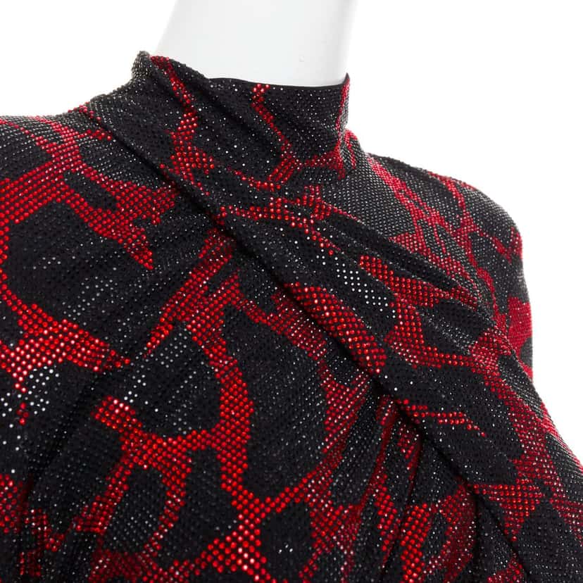 Alexandre Vauthier Dress Red Polyester Very good condition - Back View