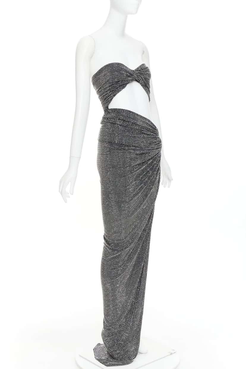 Alexandre Vauthier Dress Silver Viscose Very good condition - Inside View