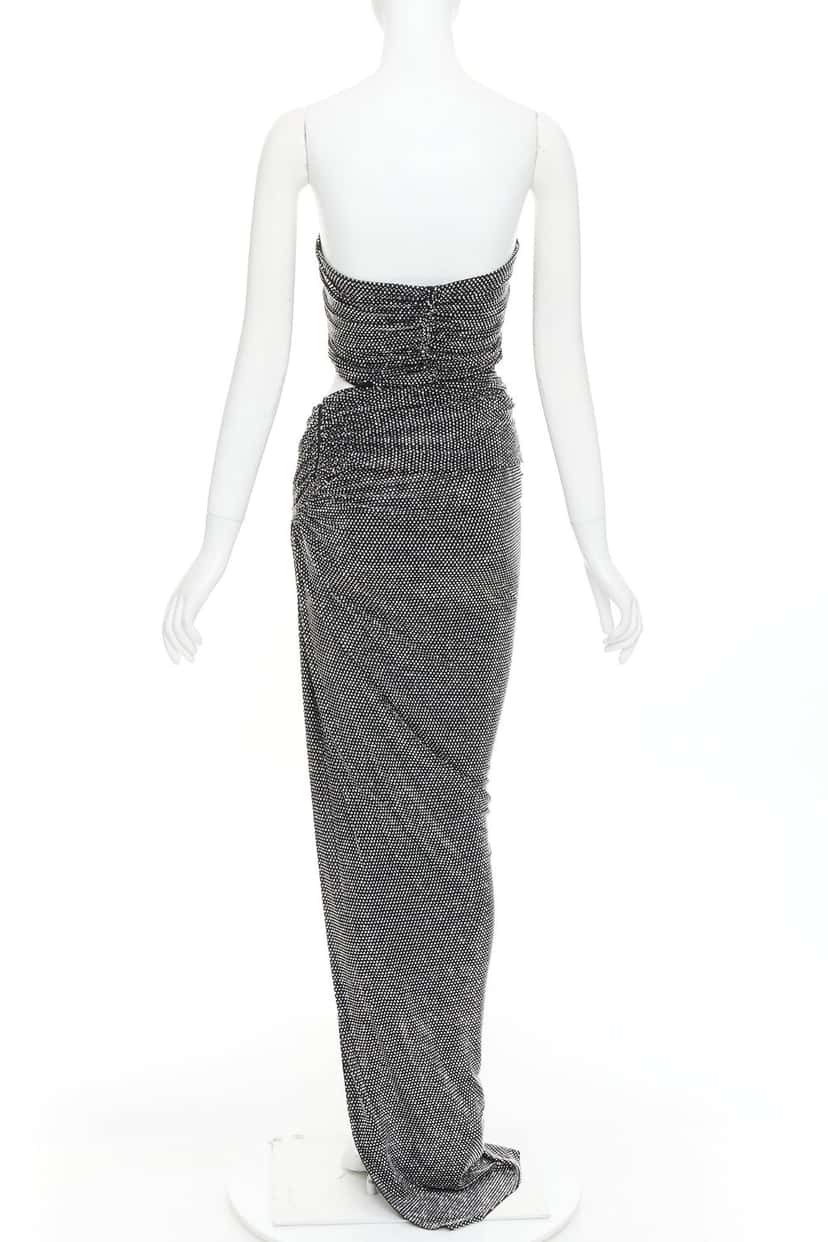 Alexandre Vauthier Dress Silver Viscose Very good condition - Box View