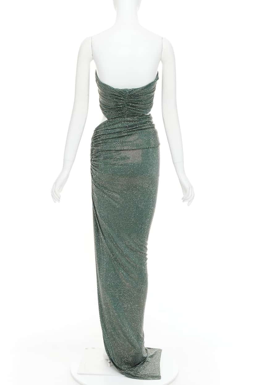 Alexandre Vauthier Dress Green Very good condition - Box View